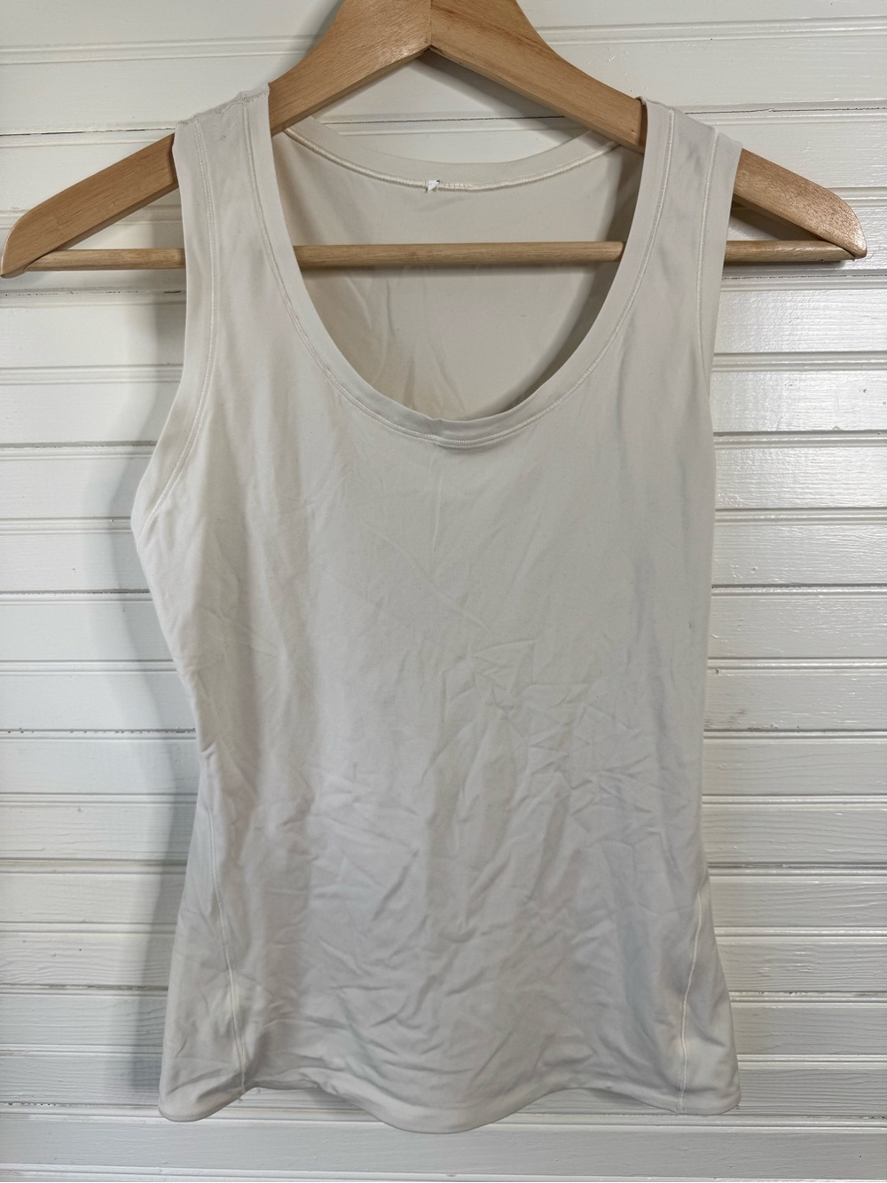 Lululemon Classic Cream Scoop Neck Tank Top - Women's